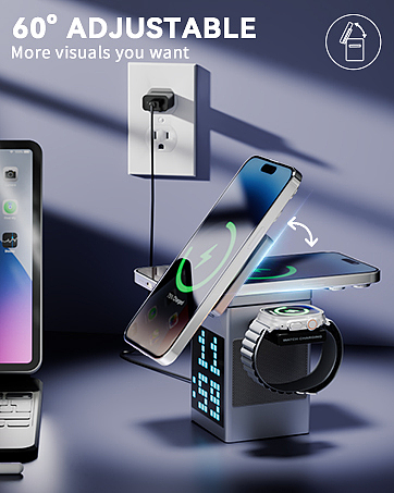 亚马逊主图A+ I 3合1充电器 I 渲染视觉+三维动画(图ZMzgzNDQ3OTQw) - 生活用品 - 站酷设计师夏先生k原创素材 - 站酷ZCOOL