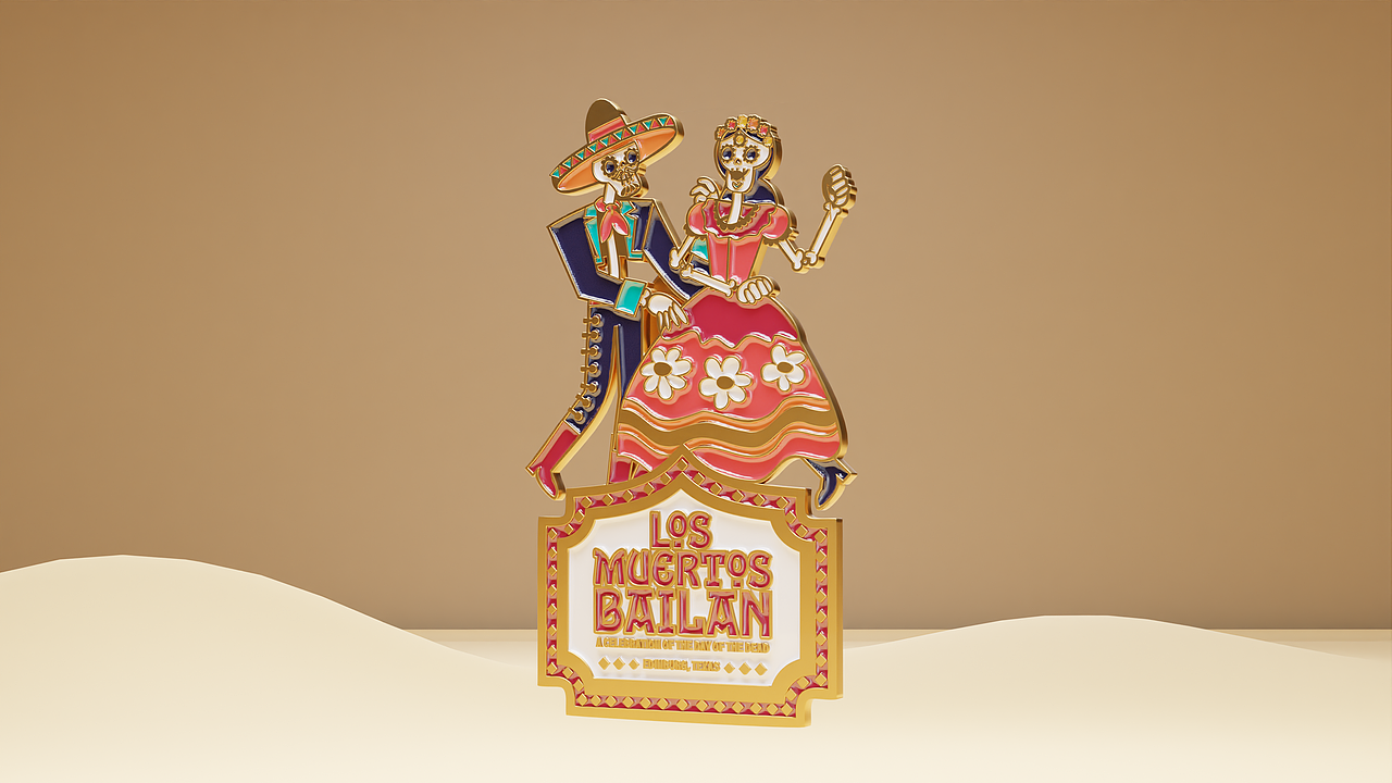 胸针/徽章/3D动画/blender