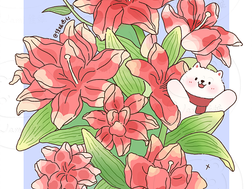 治愈系插畫(huà)（二）（個(gè)人主頁(yè)-ZNzExNTg4Njg=） - 創(chuàng)作習(xí)作 - 站酷設(shè)計(jì)師佳妮畫(huà)設(shè)原創(chuàng)素材 - 站酷ZCOOL