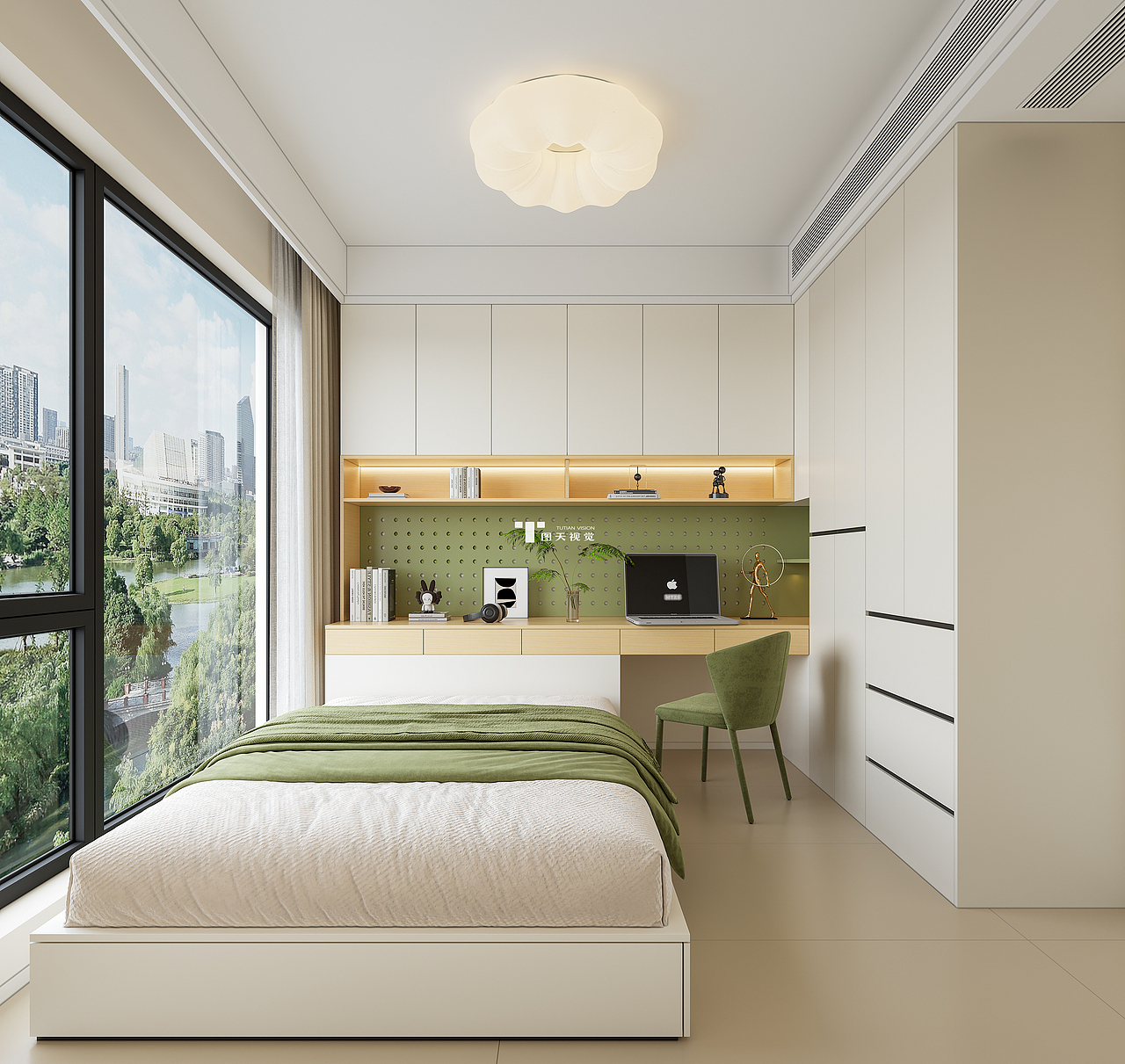 小清新||超甜奶油薄荷绿