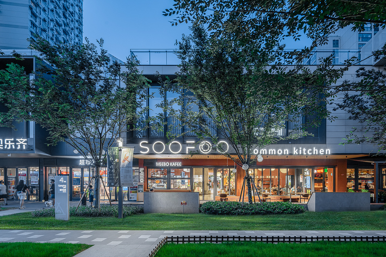 西藏南路SOOFOO食集（图ZMzgzNDYwODMy） - 环境/建筑摄影 - 站酷设计师Voyager21原创素材 - 站酷ZCOOL
