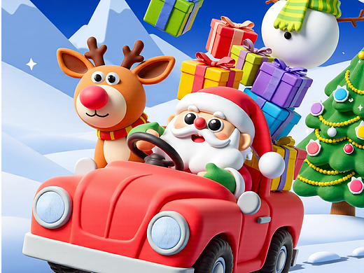 🎅✨冬季精致场景，让你的电商大促吸引力爆棚！