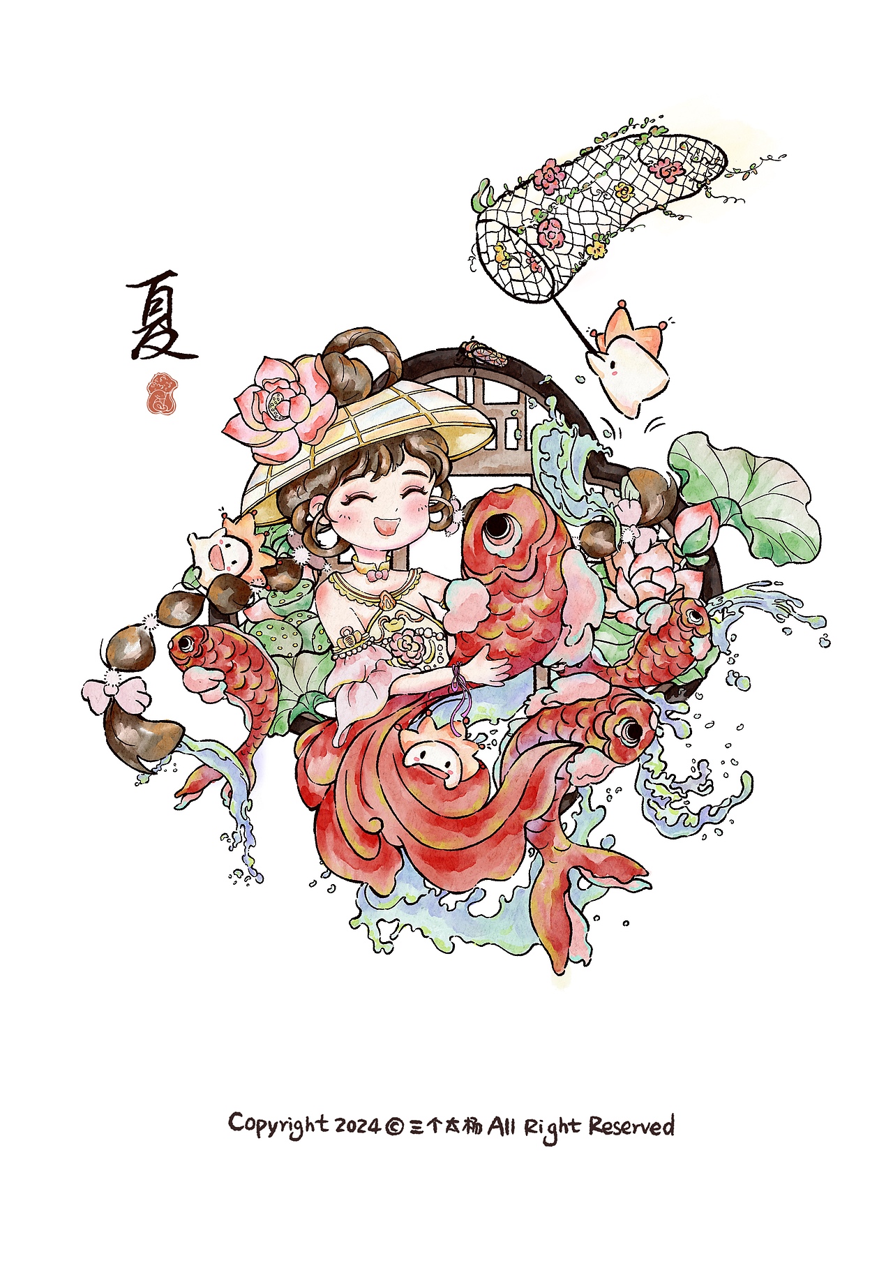 四季（图ZMzgzNDcxMTIw） - 儿童插画 - 站酷设计师HH杨火火原创素材 - 站酷ZCOOL