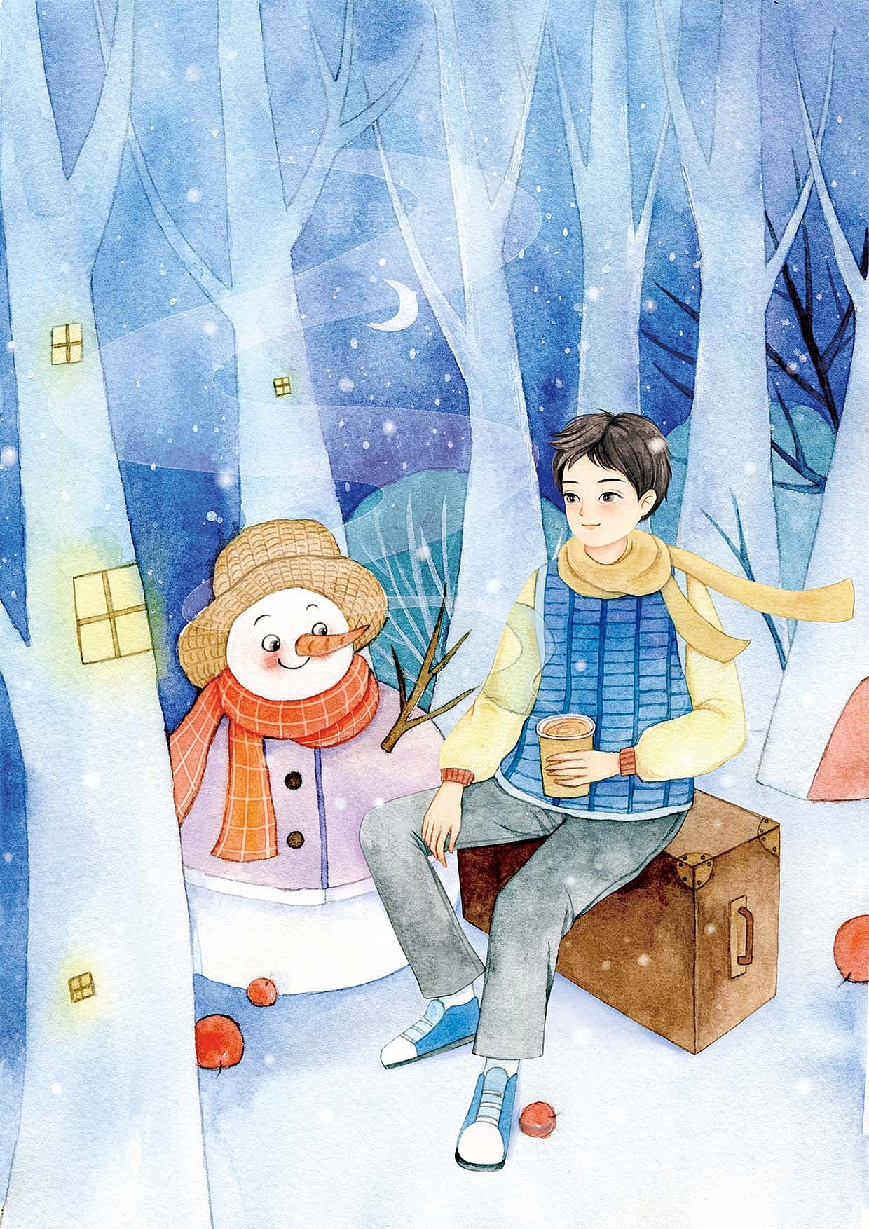 一些封面|中小学生杂志插画（图ZMzgzNDczODIw） - 儿童插画 - 站酷设计师默墨染原创素材 - 站酷ZCOOL