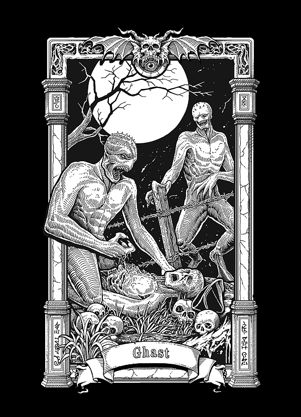 克苏鲁众神系列（终篇）（图ZMzgzNDc0MjEy） - 新锐潮流插画 - 站酷设计师小初插画原创素材 - 站酷ZCOOL