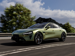 汽车渲染 小米SU 7