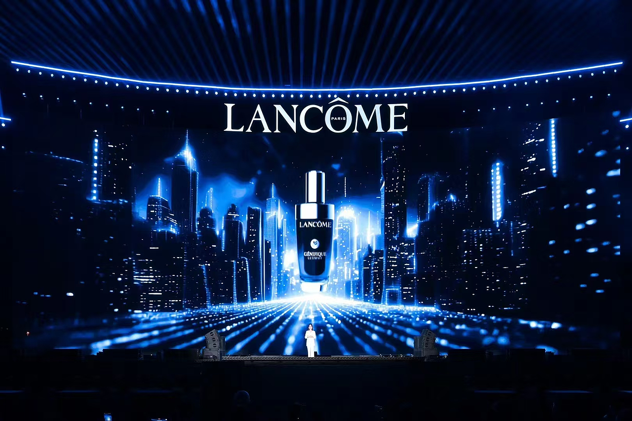 兰蔻「超修小黑瓶」登陆之夜