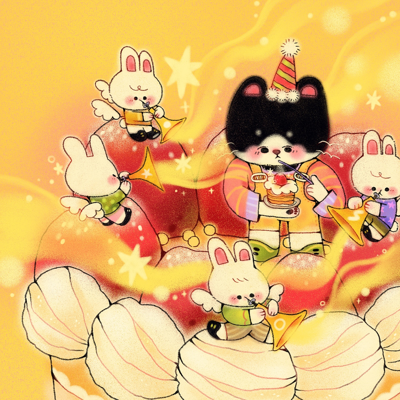 2024年度总结（图ZMzgzNDkzMzY0） - 创作习作 - 站酷设计师猴先生Hs原创素材 - 站酷ZCOOL