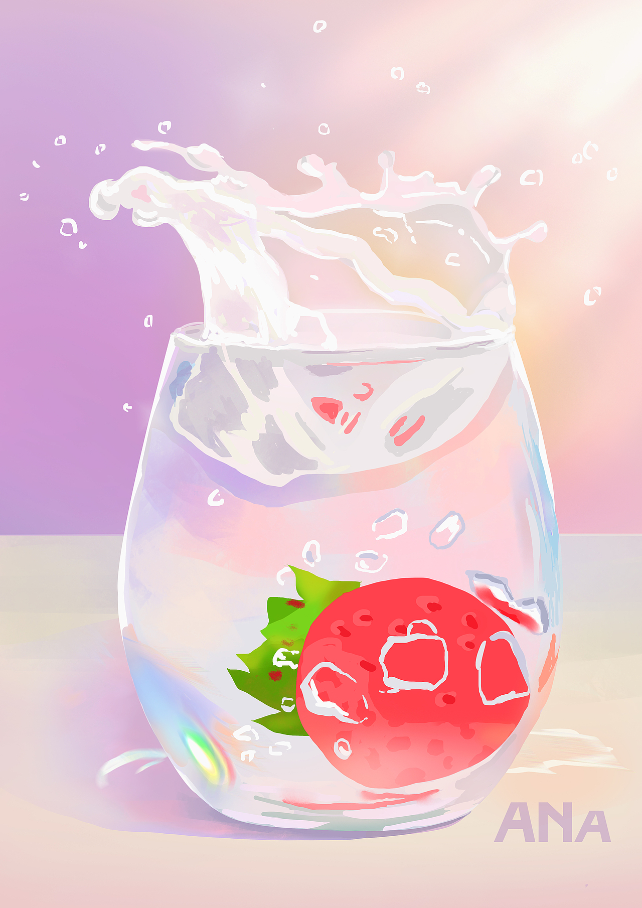 【色彩治愈之旅】#速涂#（图ZMzgzNDk0NDE2） - 创作习作 - 站酷设计师摘星星的Ana原创素材 - 站酷ZCOOL