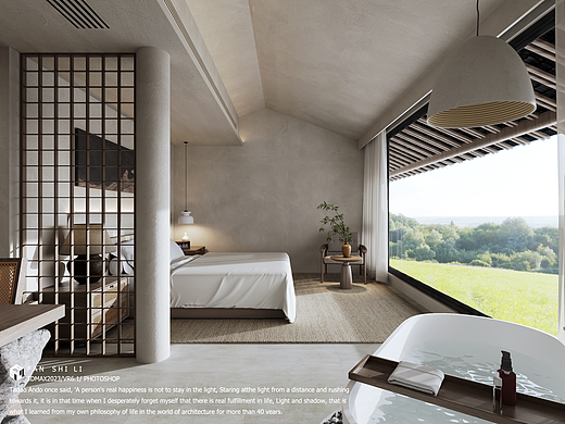 民宿渲染（个人主页-ZNzExNjI2MzI=） - 酒店餐饮设计 - 站酷设计师WANG11ZHOU原创素材 - 站酷ZCOOL