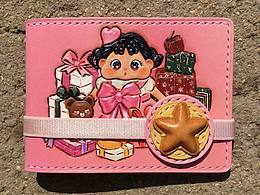 粉粉嫩嫩驾照夹