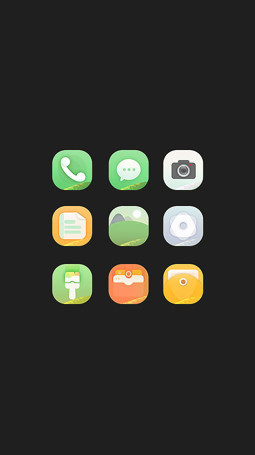 一版废掉的图标