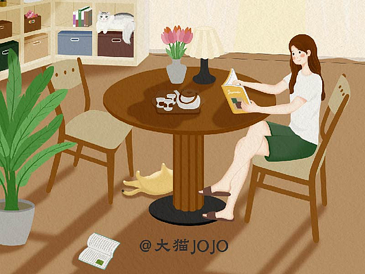 我的读书角 @大猫JOJO