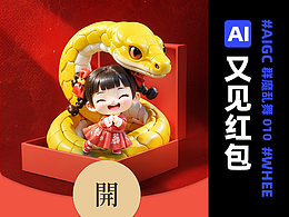 红包，又见红包 - 「群魔乱舞」010 - AIGC绘画教程 - WHEE