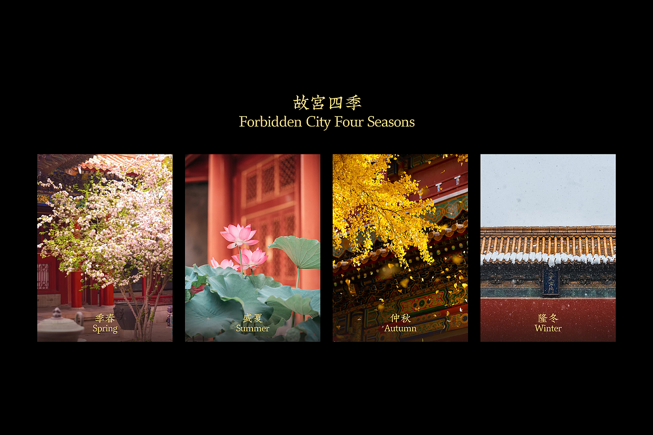 故宫明信片设计