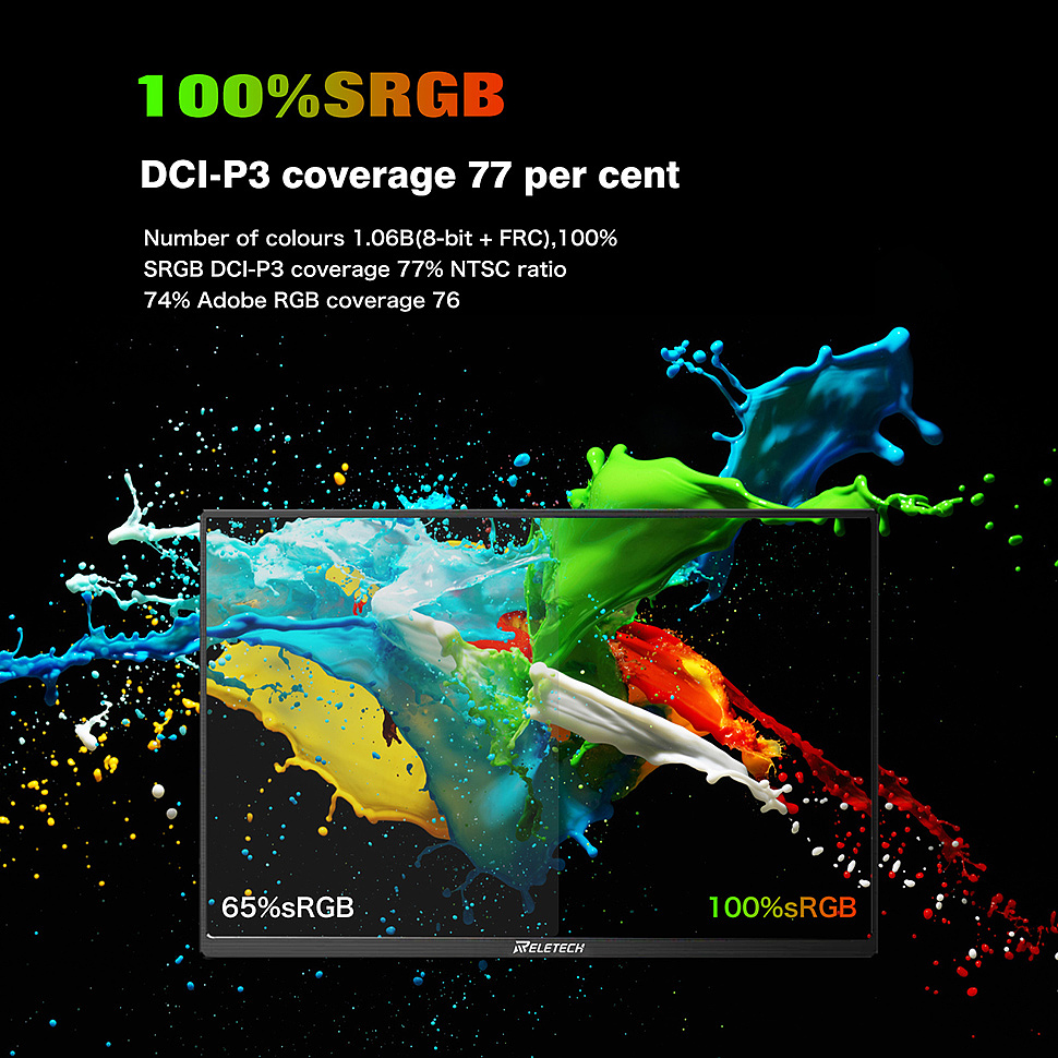 Reletech便携式显示器详情制作