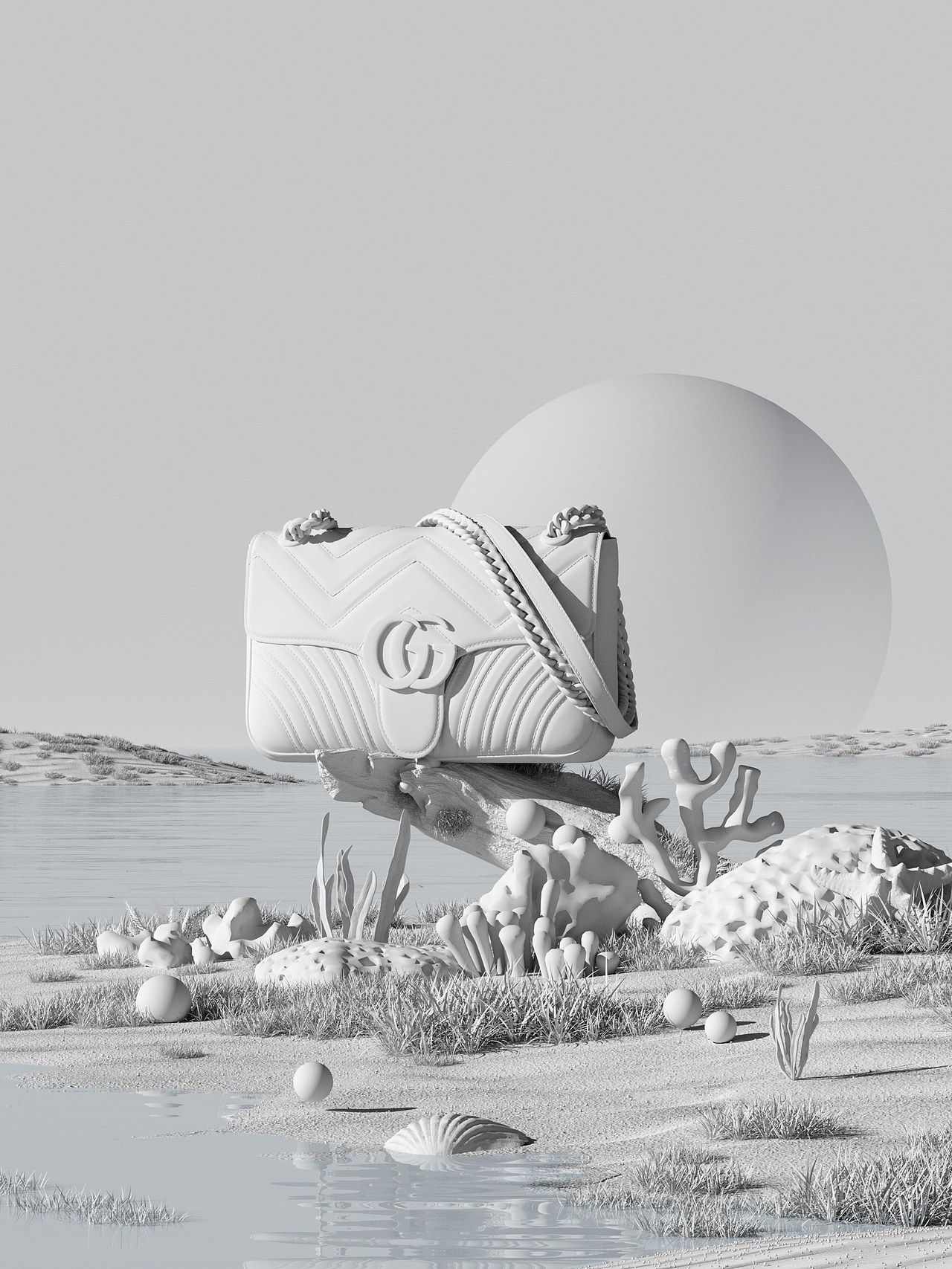 04.五彩珊瑚 包包场景渲染