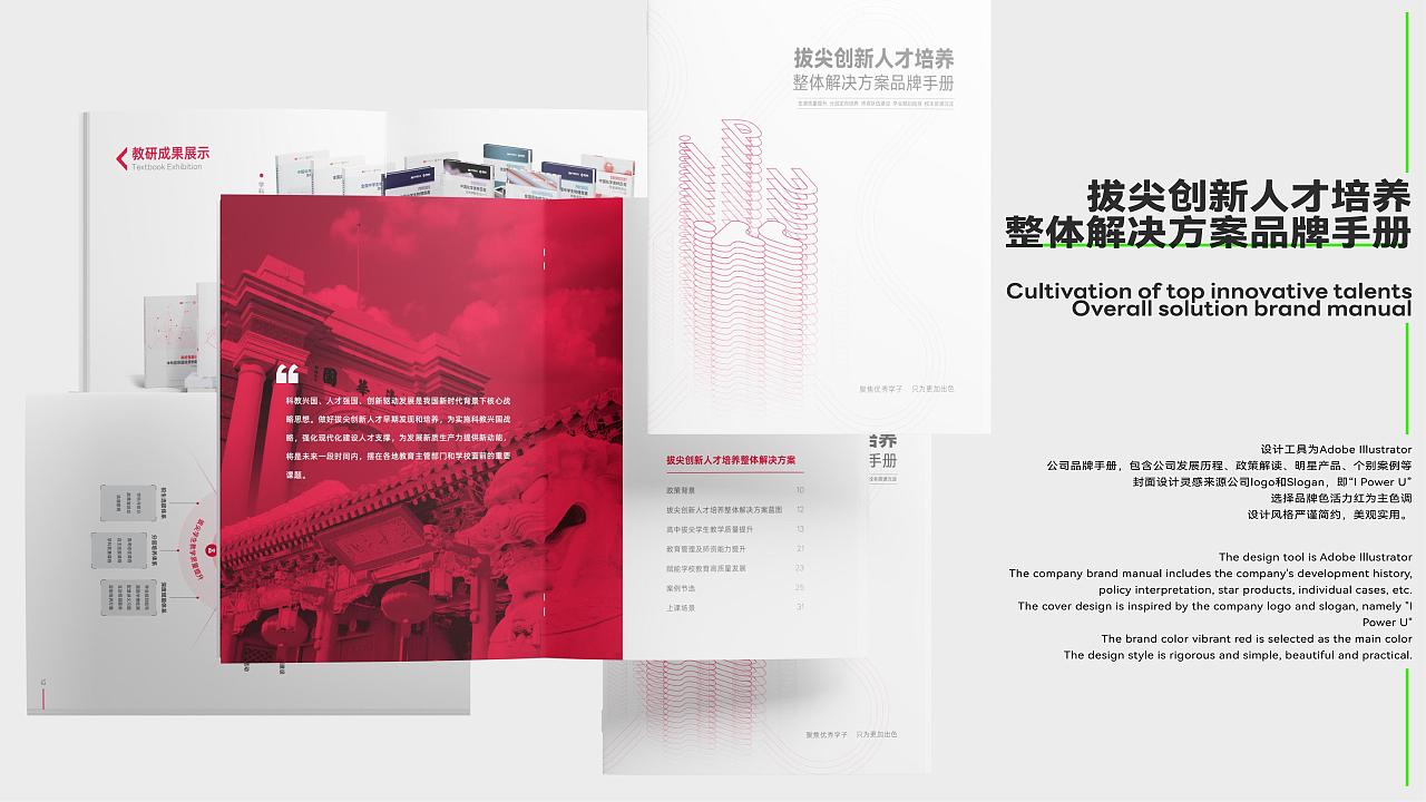 2024平面设计作品集 | 闫煎肉 | 品牌板式书籍三维