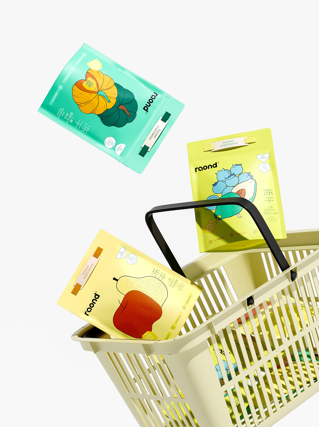 《RAOND》儿童辅食品牌设计