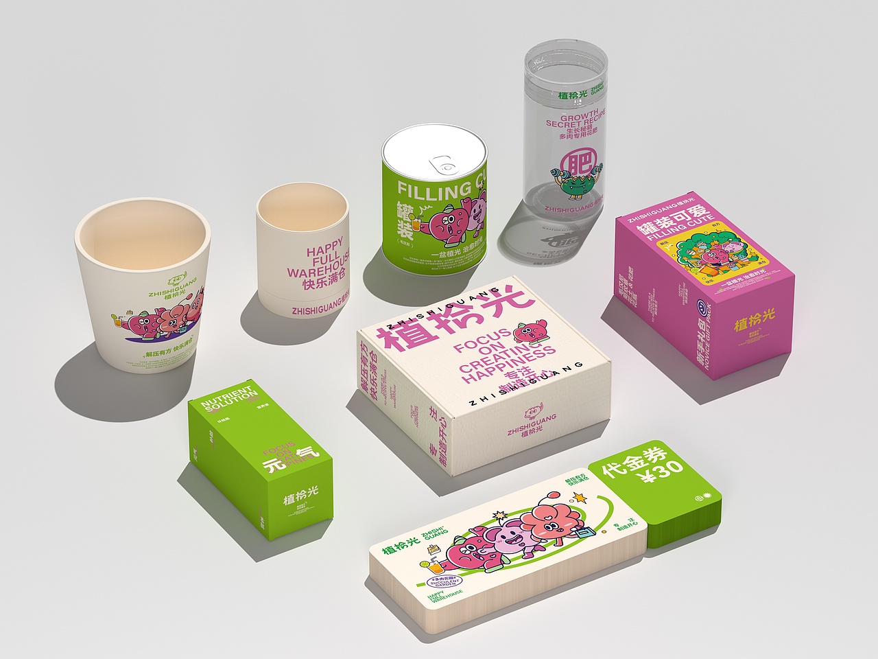 品牌 I 植拾光植物品牌设计