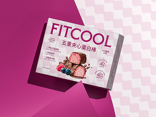 蛋白棒logo设计包装设计｜健康食品品牌设计包装设计
