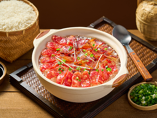 煲仔饭美食菜品拍摄