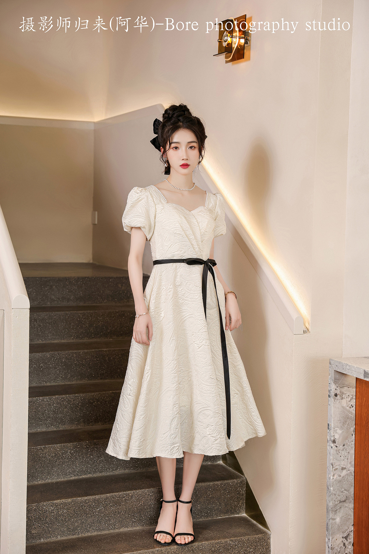 女装伴娘服晚礼服敬酒服新中式极简风简约风电商拍摄