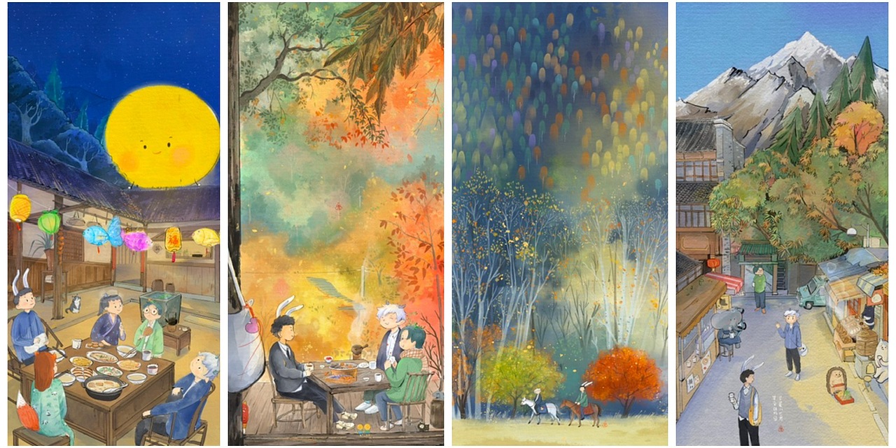 2024我画了好多但是还不够！继续努力2025（图ZMzgzNTMwOTY0） - 绘本 - 站酷设计师miao9原创素材 - 站酷ZCOOL