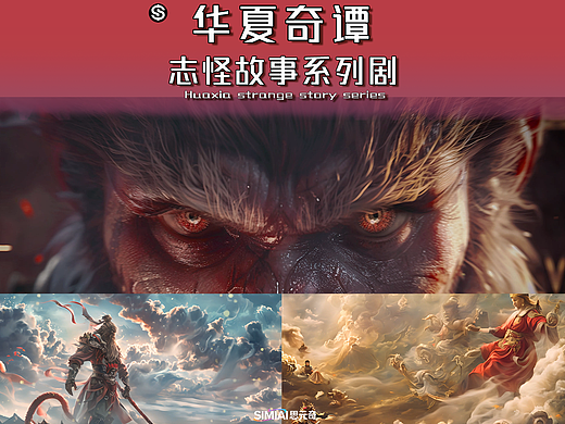 AIGC动画短片--花果山妖猴传