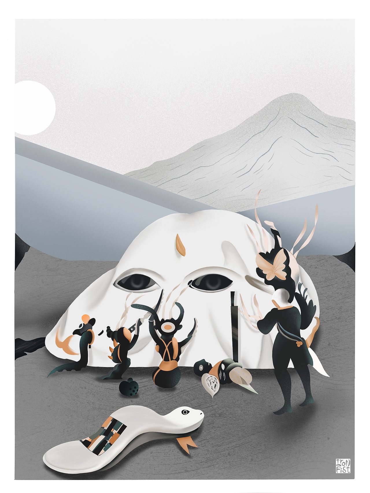 未知探索—硅基生命（图ZMzgzNTQyMDcy） - 商业插画 - 站酷设计师ironfist88原创素材 - 站酷ZCOOL