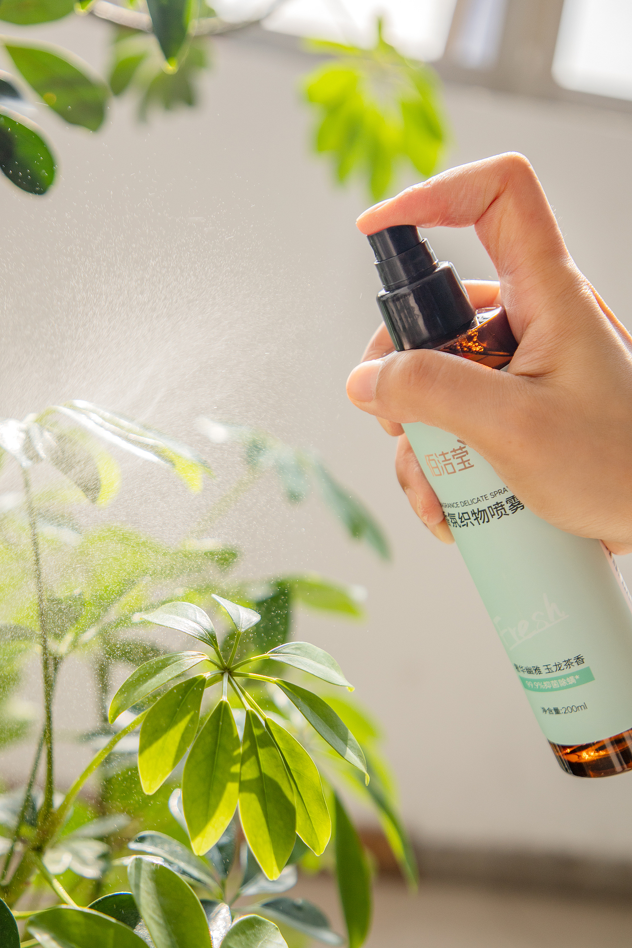 佰洁莹 女性 家居 香氛织物喷雾 静物拍摄 商业摄影