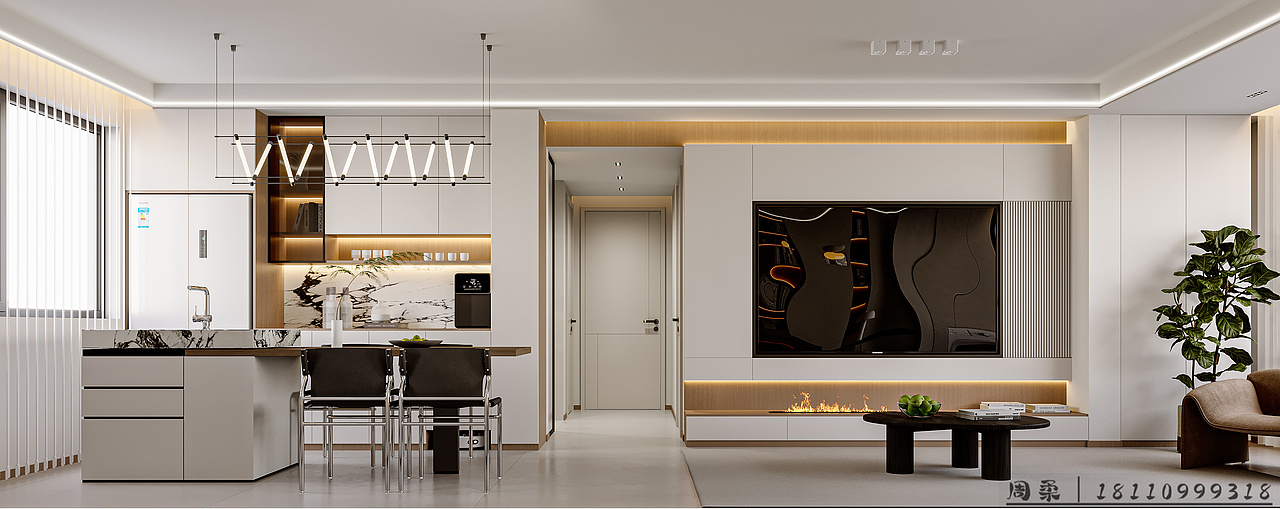 现代简约|家被浪漫气息包围,时光缓慢美好