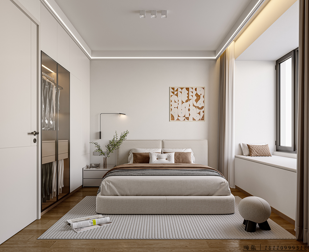 现代简约|家被浪漫气息包围,时光缓慢美好