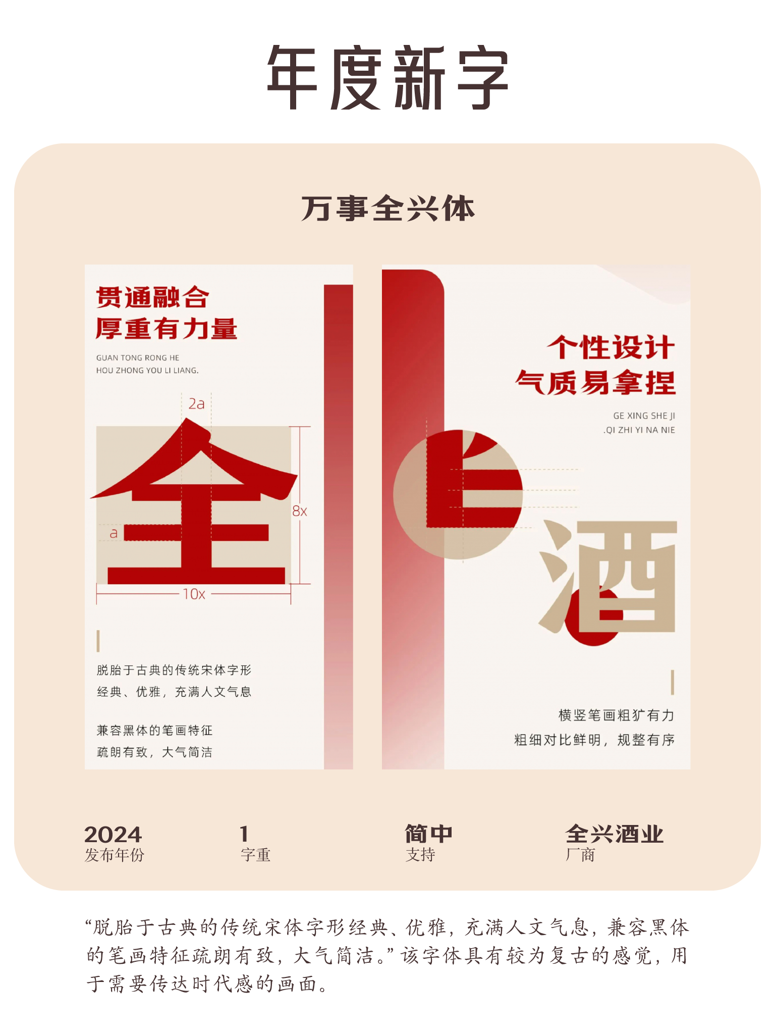 免费商用中文字体报告(2025版)