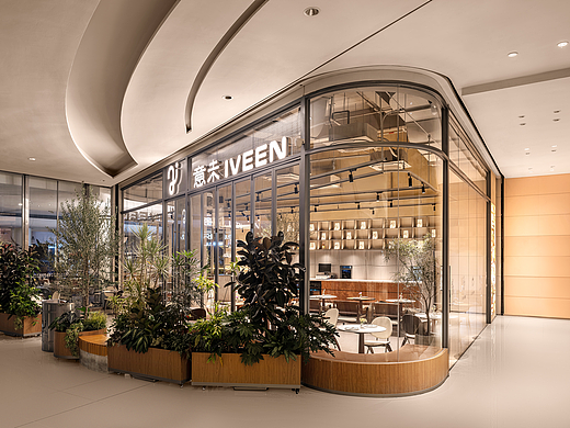 轻食餐厅设计| 意未IVEEN·梅林卓悦汇·意面餐厅设计
