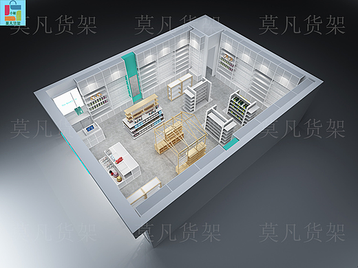 莫凡货架厂家满足时尚需求-文创潮玩店道具多元化设计