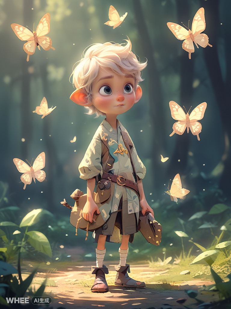 精灵王子7（图ZMzgzNTUzMjc2） - 绘本 - 站酷设计师honeywhy原创素材 - 站酷ZCOOL