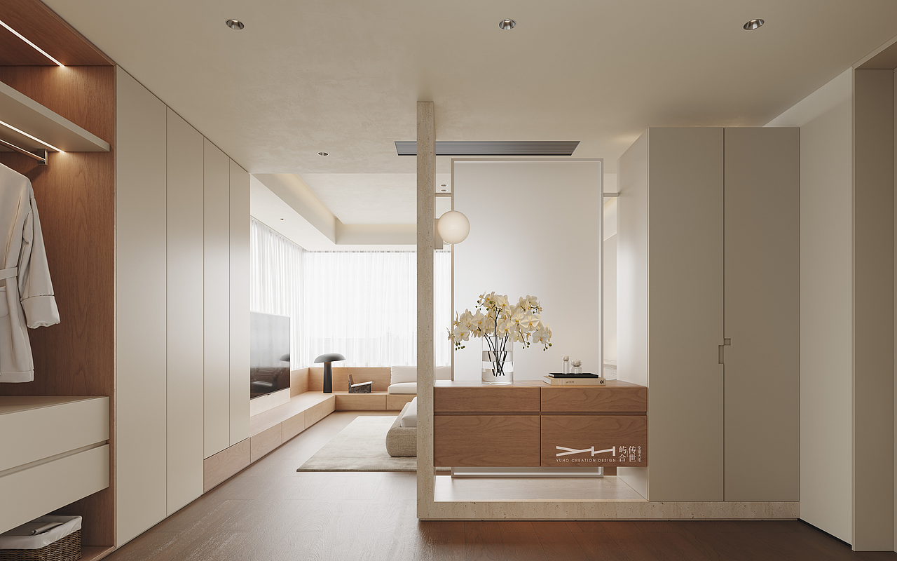 屿合传世 | 万科臻湾汇（图ZMzgzNTUzMzU2） - 家装设计 - 站酷设计师屿合传世空间设计原创素材 - 站酷ZCOOL