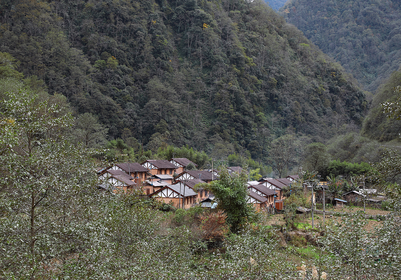 独龙江，雾里村，龙云村，村庄，溪水（图ZMzgzNTU5Njcy） - 风光摄影 - 站酷设计师雪子猴原创素材 - 站酷ZCOOL