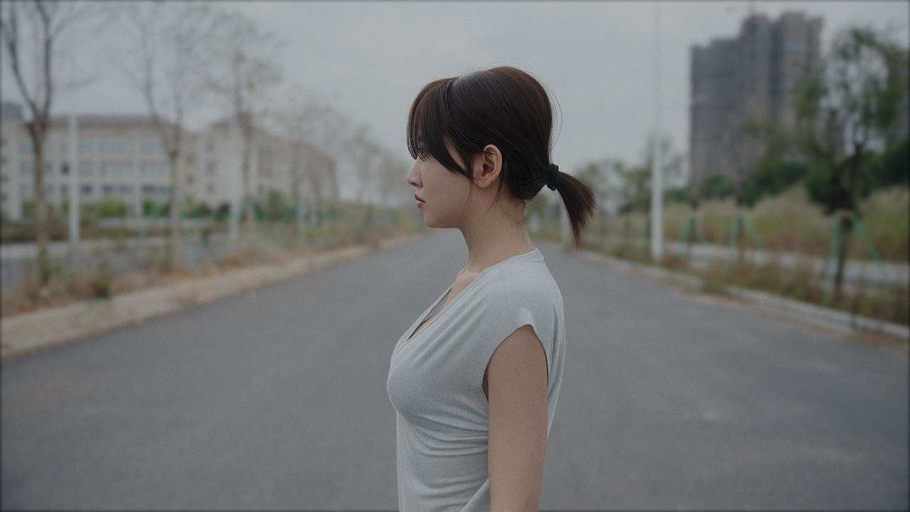 角色雕刻 & 渲染 (feat. Houdini, SONY A7M4)