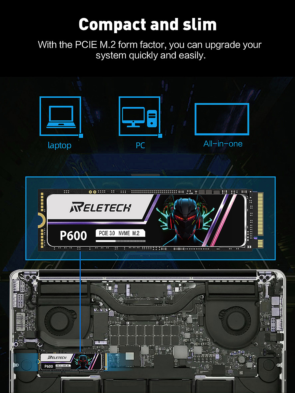Reletech SSD详情页制作