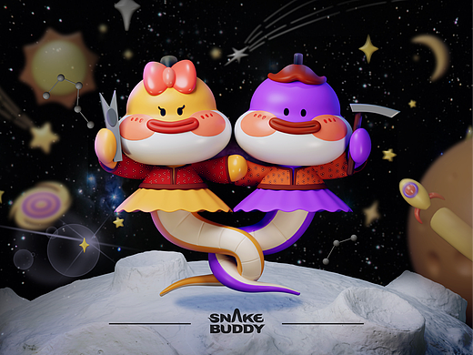 【SNAKE BUDDY · 蛇搭子】一 蛇年原创IP设计