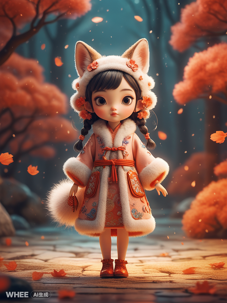 东方小狐仙（图ZMzgzNTc5Mzg0） - AI作品 - 站酷设计师设计旅行者6原创素材 - 站酷ZCOOL