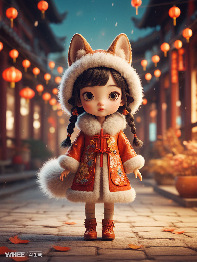 东方小狐仙（图ZMzgzNTc5Mzg4） - AI作品 - 站酷设计师设计旅行者6原创素材 - 站酷ZCOOL