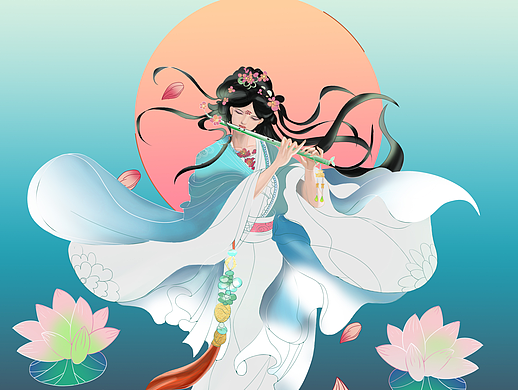 心神九灵（个人主页-ZNzExNzE1MDg=） - 艺术插画 - 站酷设计师陈琳酷酷皮原创素材 - 站酷ZCOOL