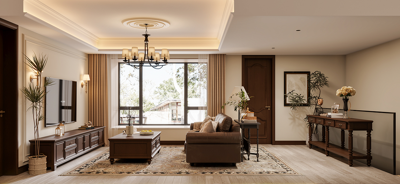 美式家装效果表现