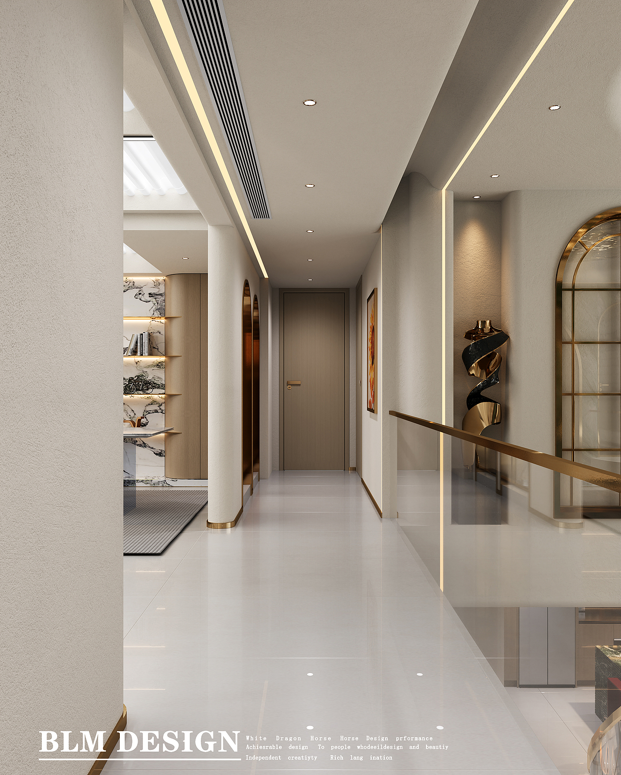 现代轻奢别墅家装设计案例