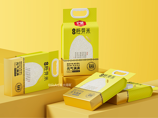 大米包装 五常大米 食品包装设计 农产品包装设计 