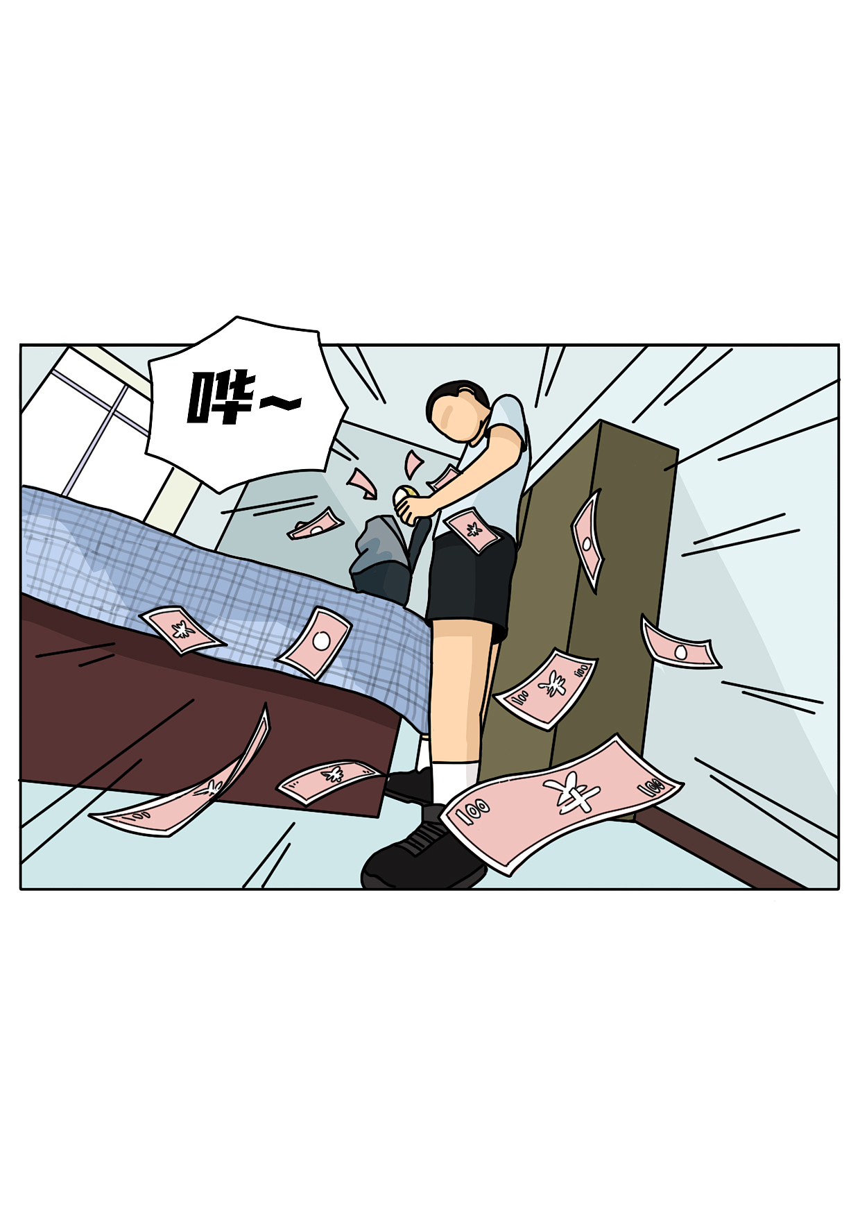 留下来的人比离开的人更加难过吗（图ZMzgzNjE0MDk2） - 中/长篇漫画 - 站酷设计师阿白的漫长岁月原创素材 - 站酷ZCOOL