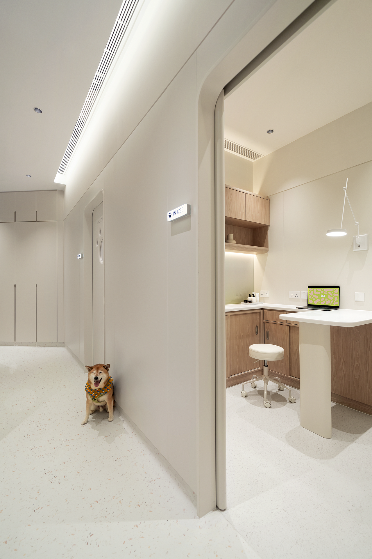香港SAA动物医疗中心,轻松温暖的人宠双向友好设计